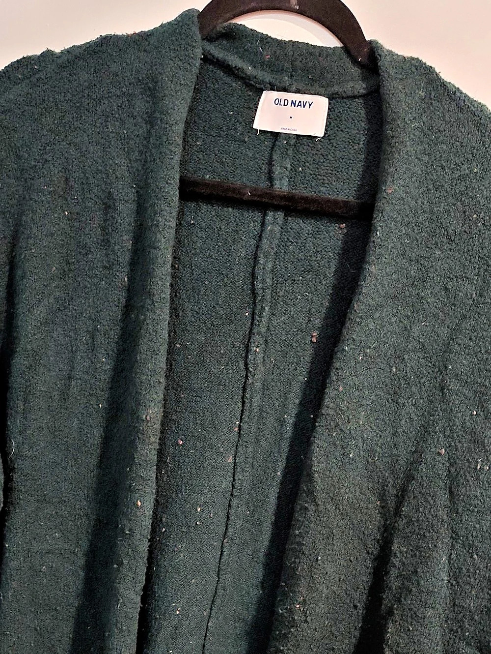 Old Navy Open Front Cardigan in Black Size Medium